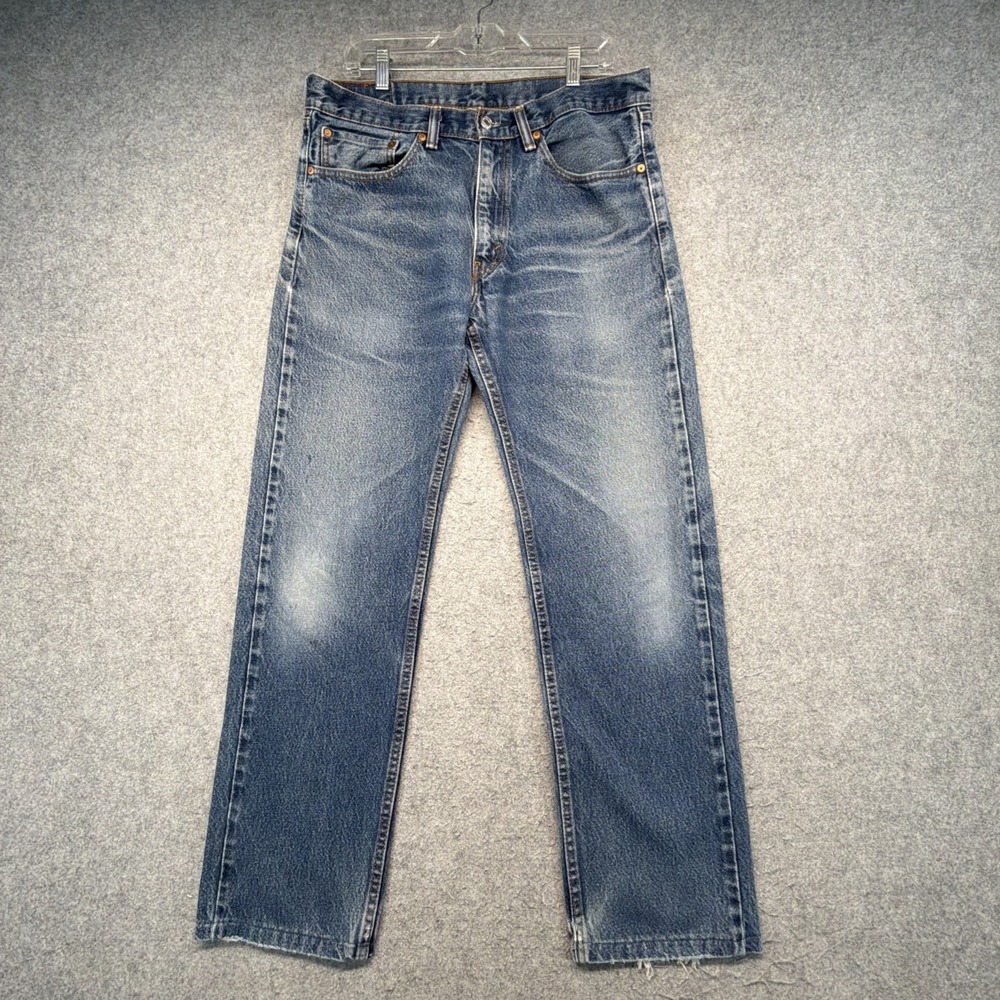 Levi's 505 Jeans Men's 34x32 (Fits 34x30) Straight Leg Regular Fit Perfect Fade
